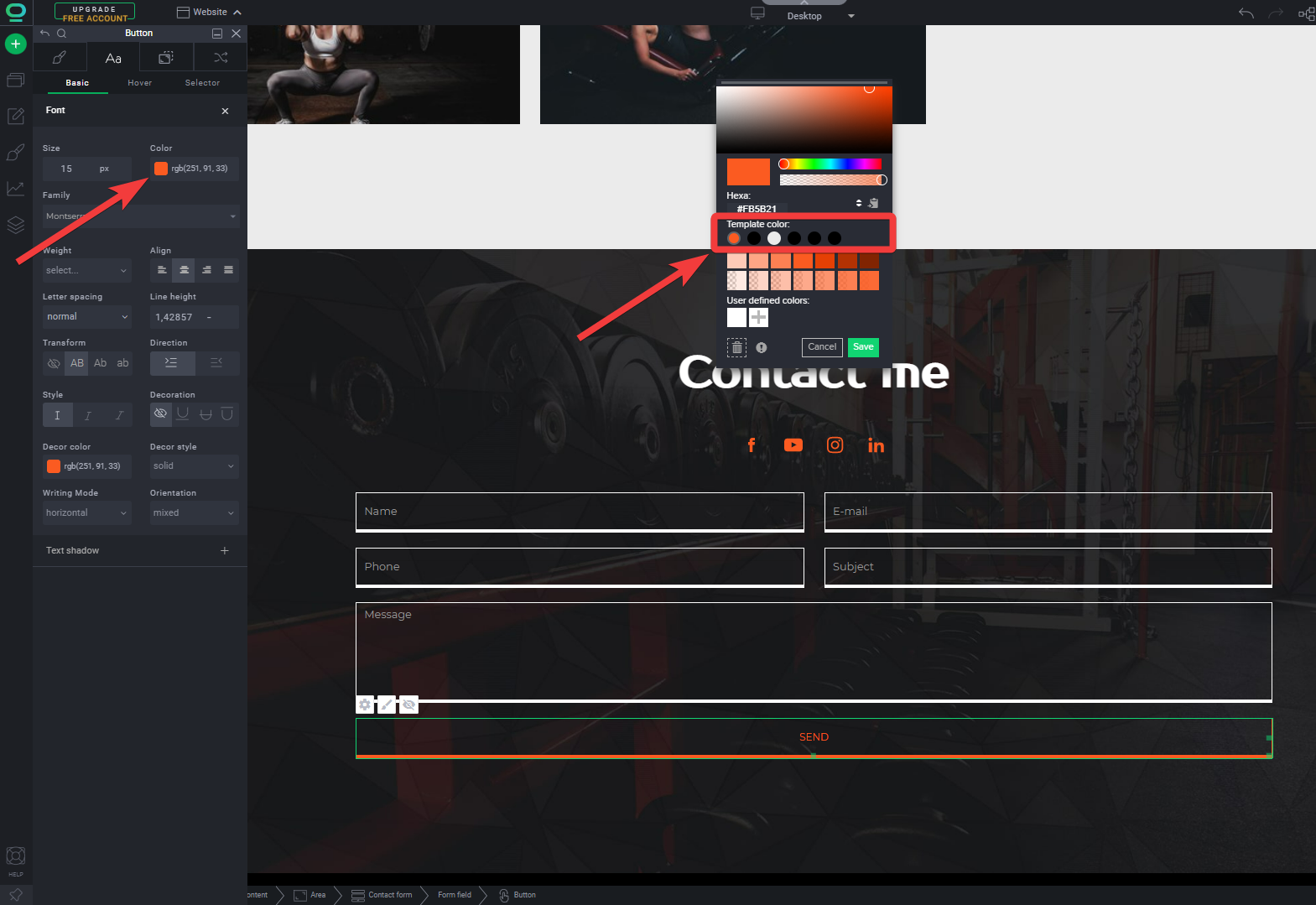 Color Picker Widget's Color Picker